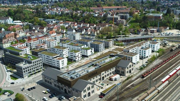 Blick auf die Stadt Aalen
