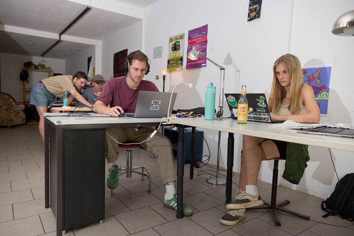 Studentisches Coworking im Steinweg 35 in Coburg, "Zwischenzeit Steinweg"