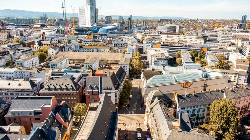 Luftbild Frankfurt