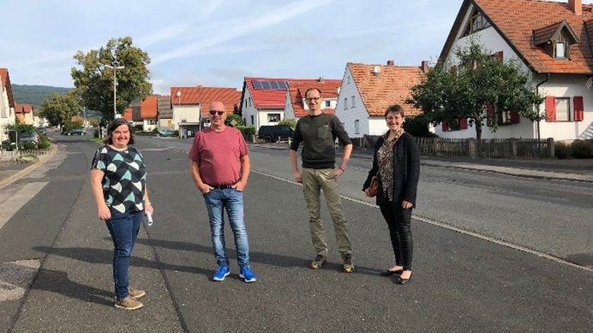 Einige der zahlreichen Innenentwicklungs- und Förderlotsen der Kreuzbergallianz (v. links): Sonja Reubelt, Udo Kaiser, Dirk Franzke und Sonja Rahm