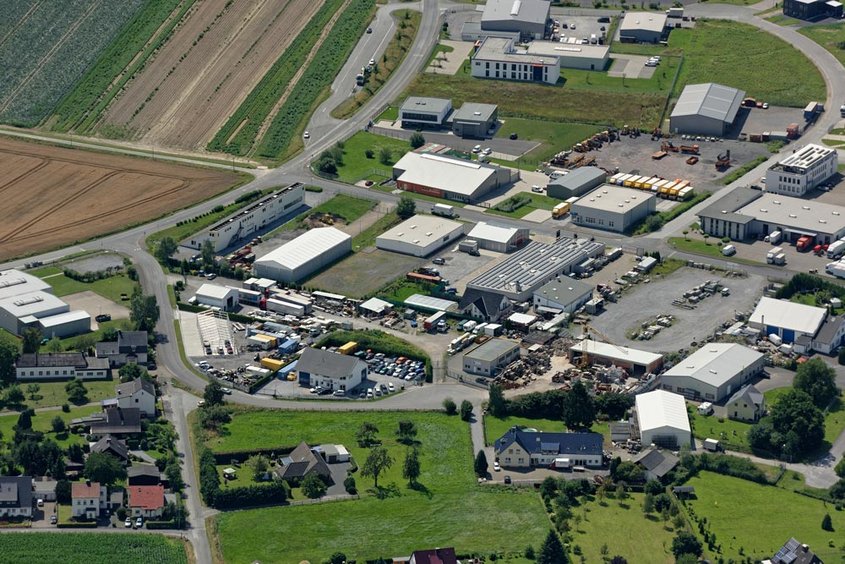 Luftbild: Gewerbegebiet